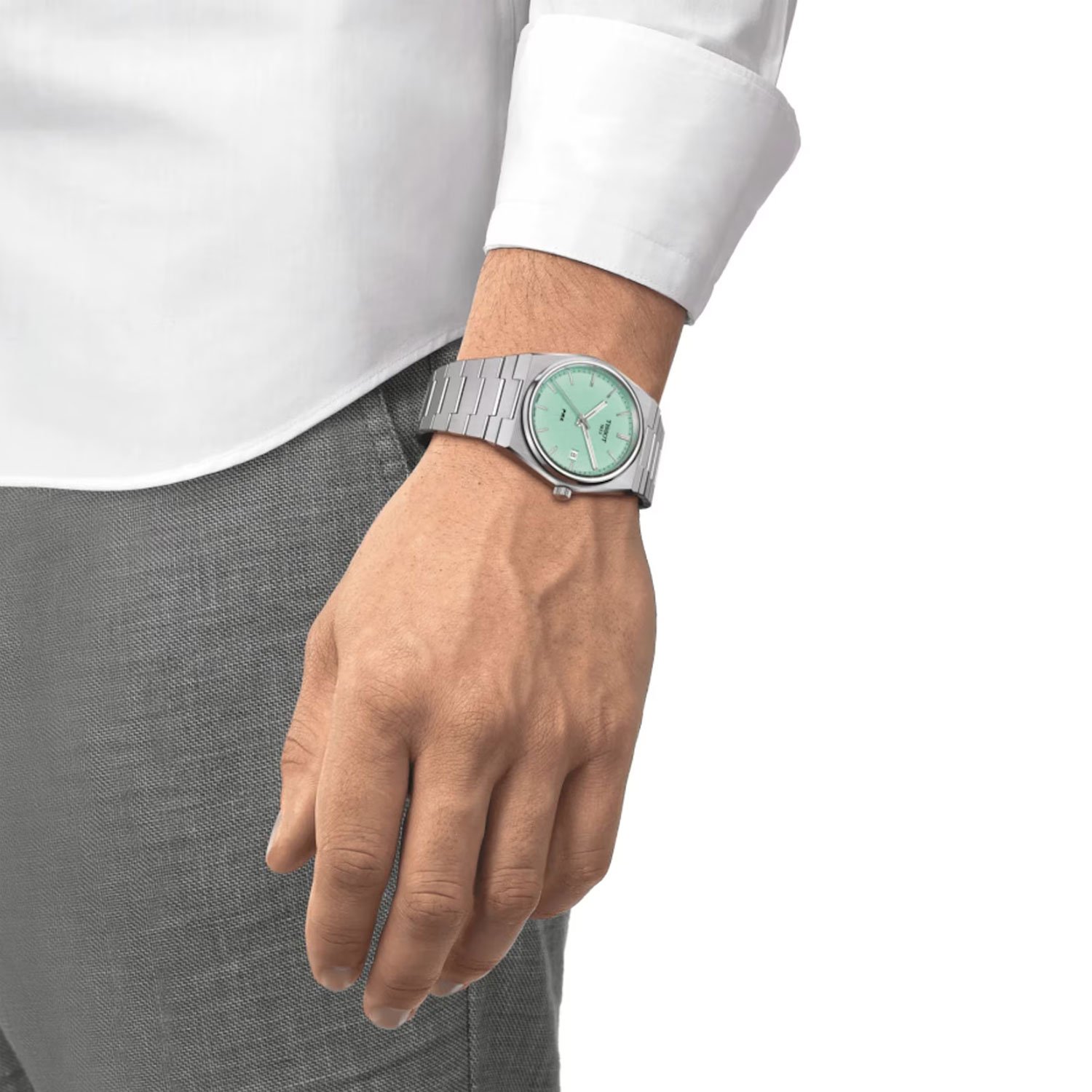 T-Classic PRX 40mm Mens Watch Mint – Image 4